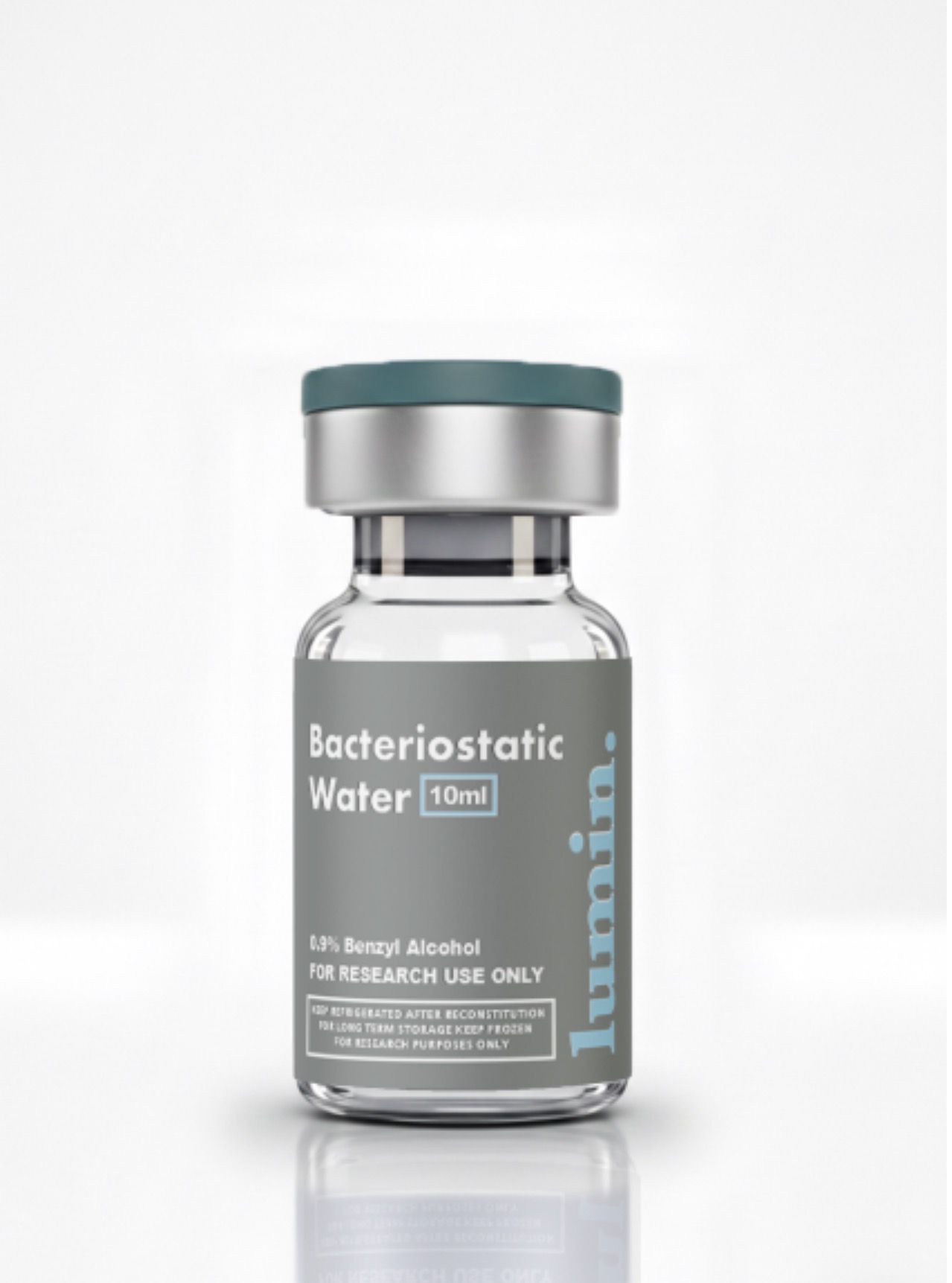 Lumin Research BAC Water 10mL — vial (front)